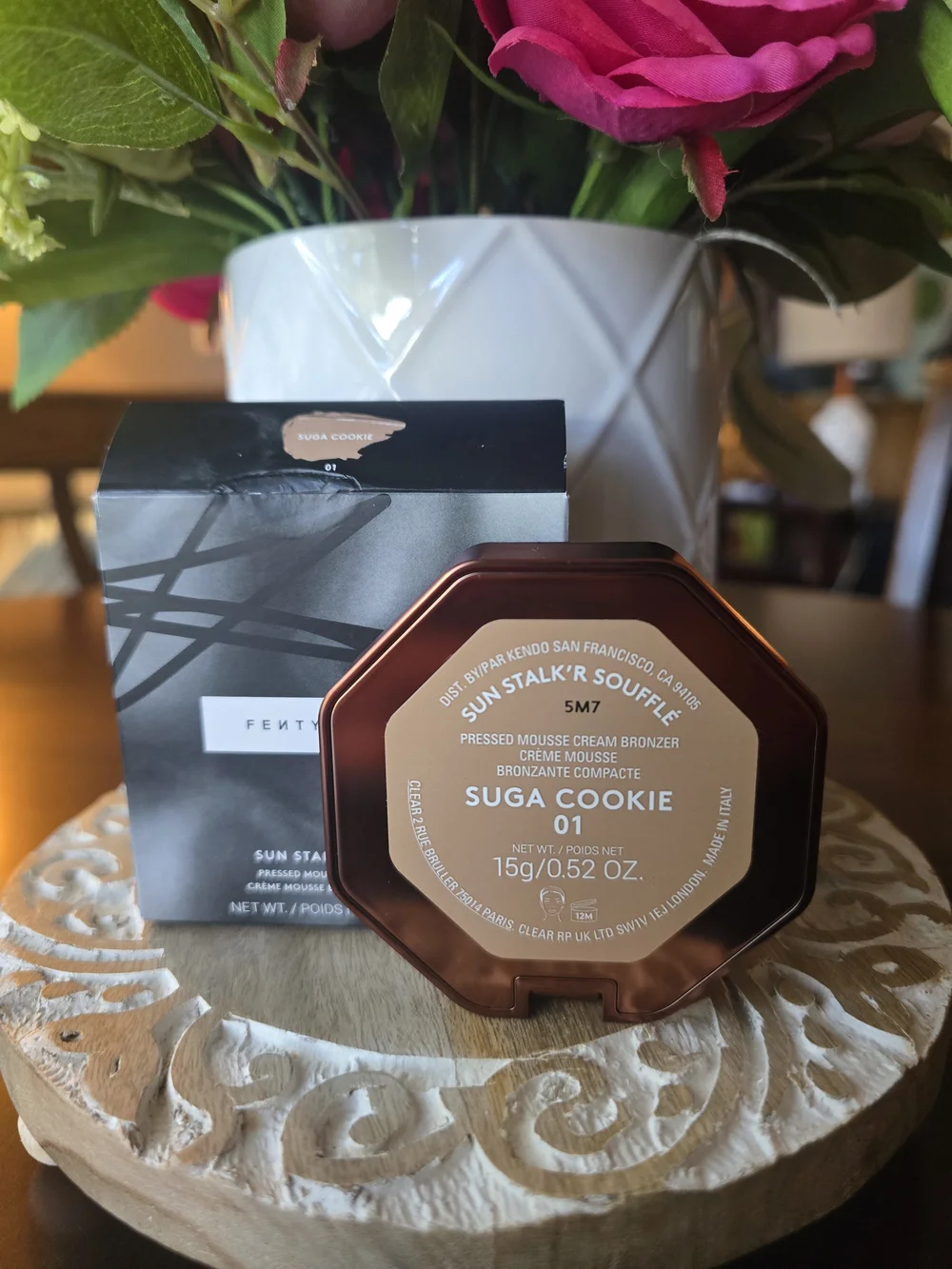 NEW Fenty Beauty Sun Stalk'r Cream Bronzer - Shade 01 Sugar Cookie